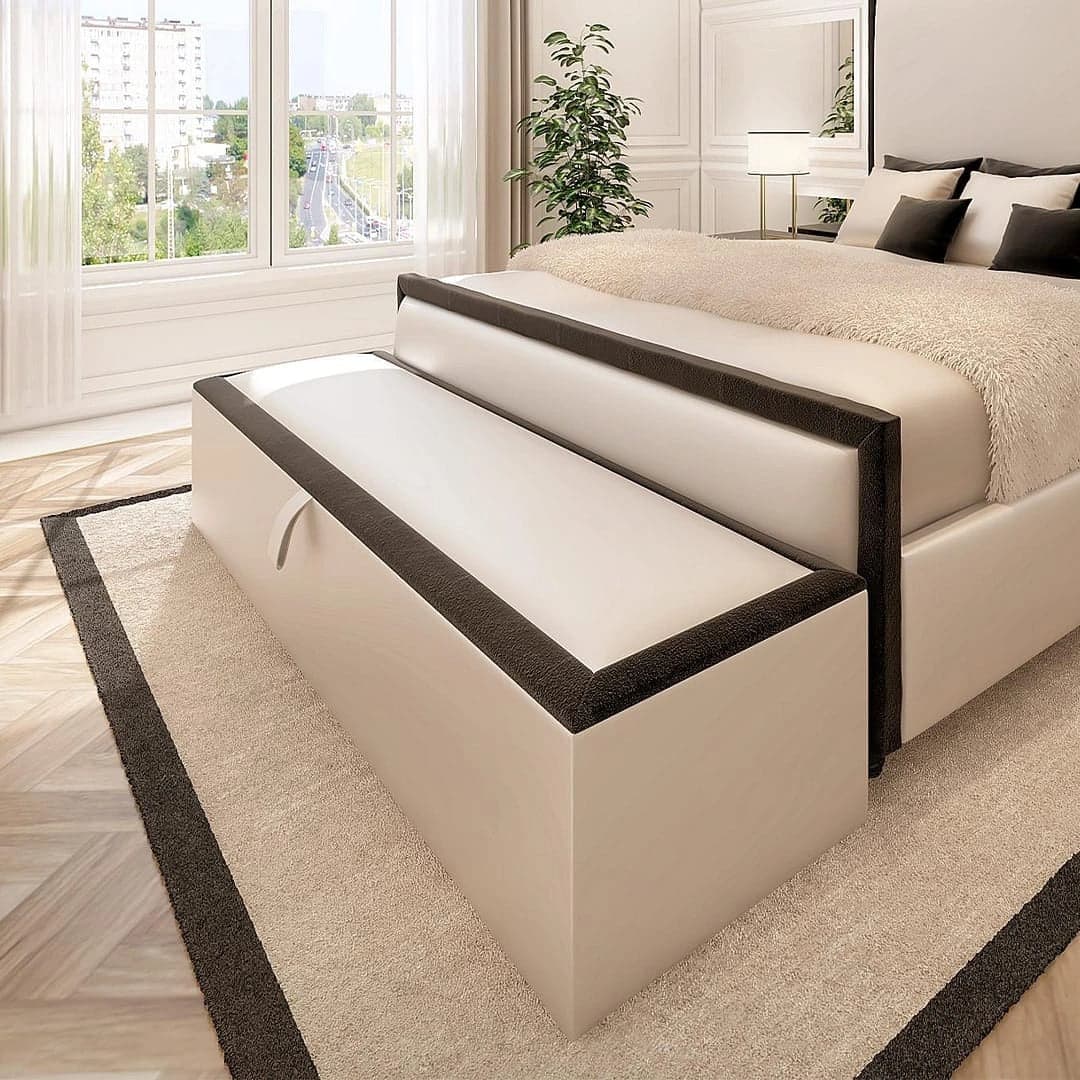 Ottoman Washington Style Blanket Box - ADBEDS OB4